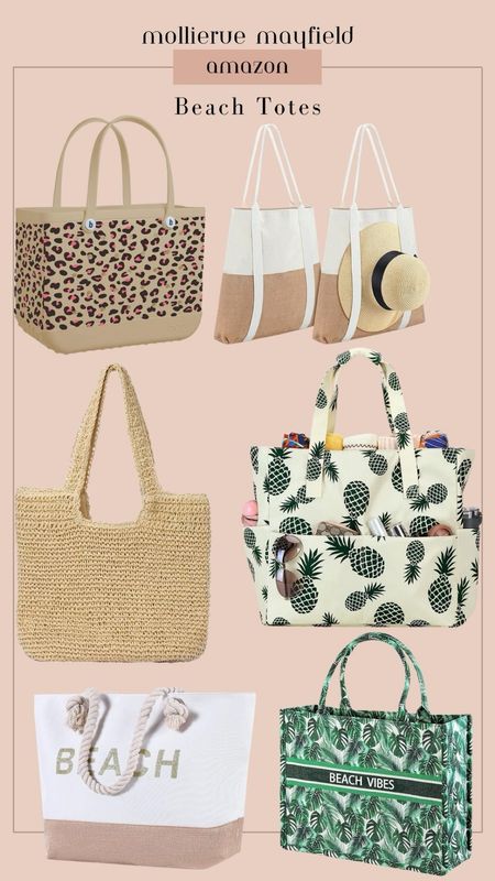Super cute totes perfect for the beach 🏝️ or pool! Which one is your fav?!

#LTKitbag #LTKswim #LTKSeasonal