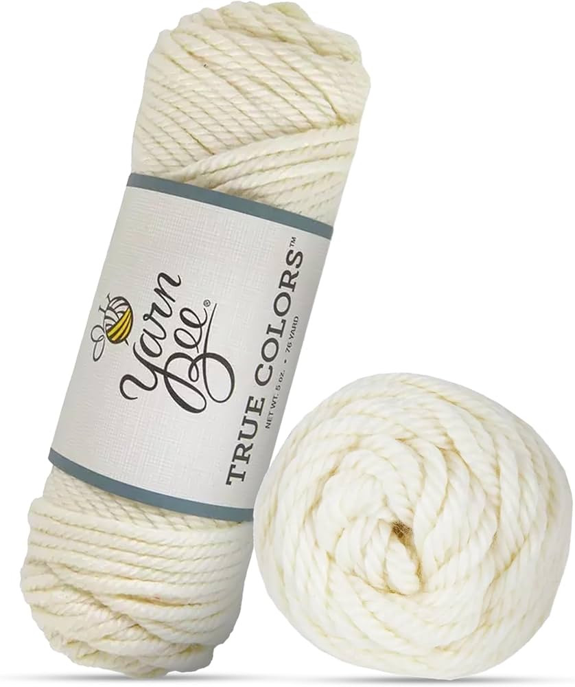 Yarn Bee 6 - Super Bulky Yarn for Crocheting & Knitting – Soft Yarn Skein – 76 Yards of Acryl... | Amazon (US)