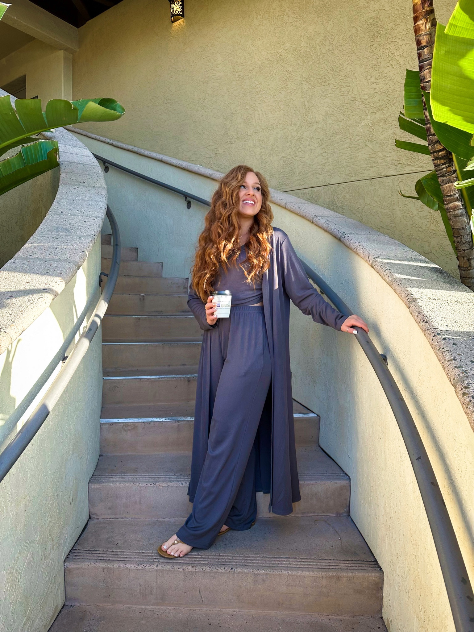 3 piece amazon lounge set I love! Wearing a medium 

#LTKtravel #LTKFind #LTKunder50