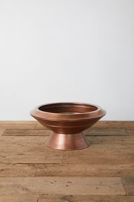 Footed Copper Fire Pit | Anthropologie (US)