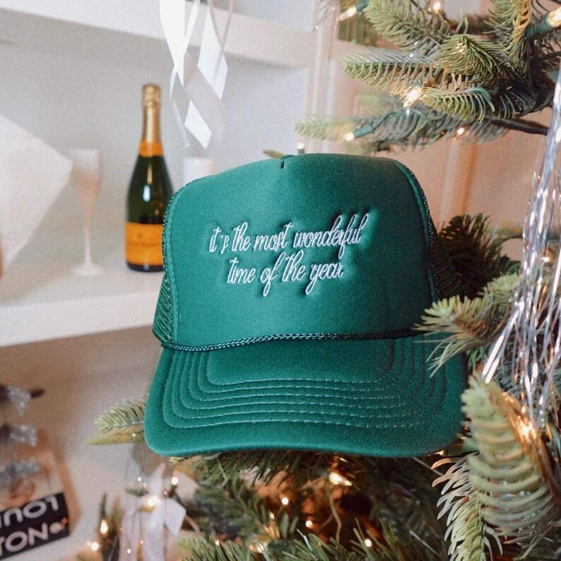It's the Most Wonderful Time of the Year Trucker Hat - Etsy | Etsy (US)