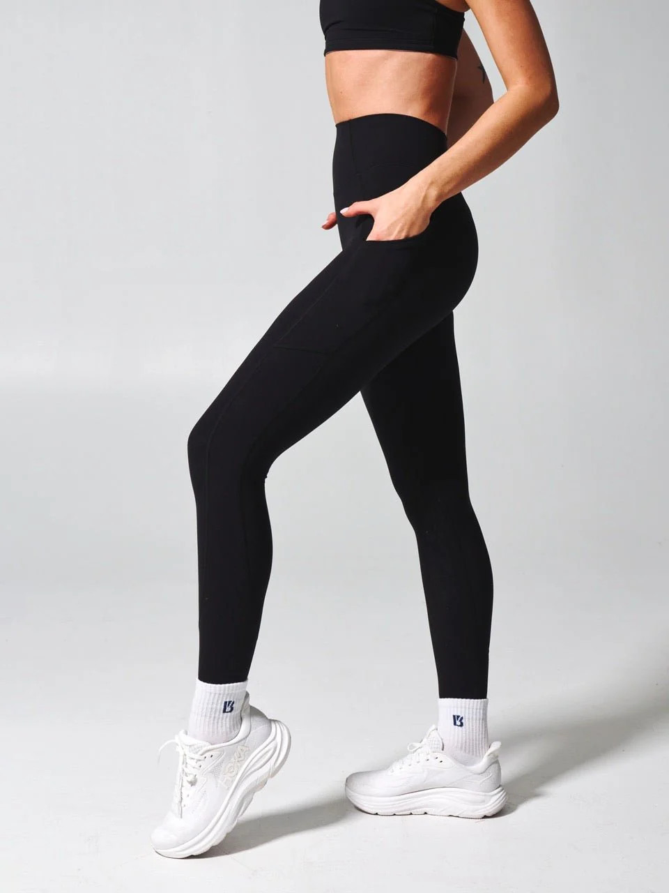 Contour Pocket Legging - Onyx Black | Buffbunny Collection