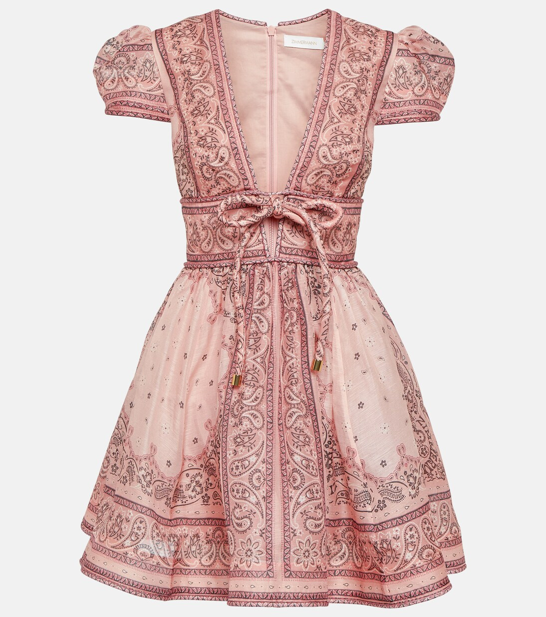Matchmaker linen and silk minidress | Mytheresa (US/CA)