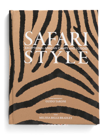 Safari Style Exceptional African Camps And Lodges Book | TJ Maxx