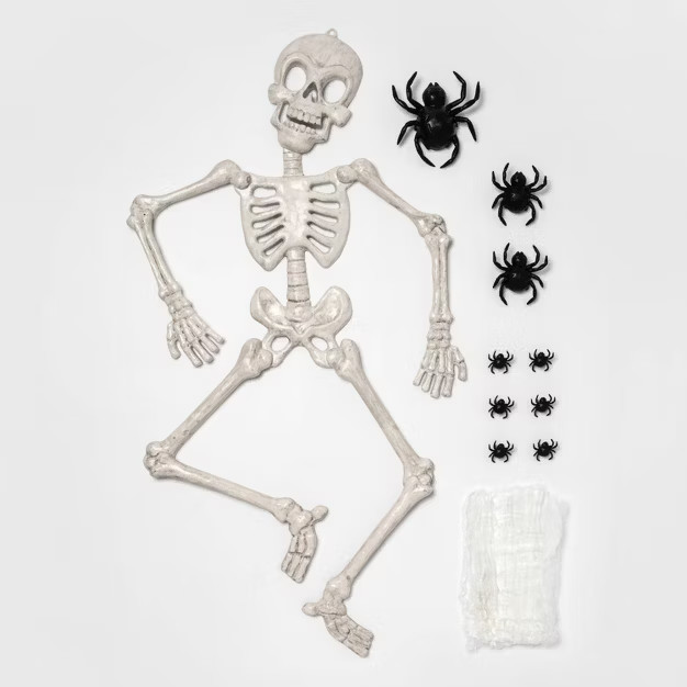 11pc Skeletons and Spiders Halloween Decorative Scene Setter Kit - Hyde & EEK! Boutique™ | Target