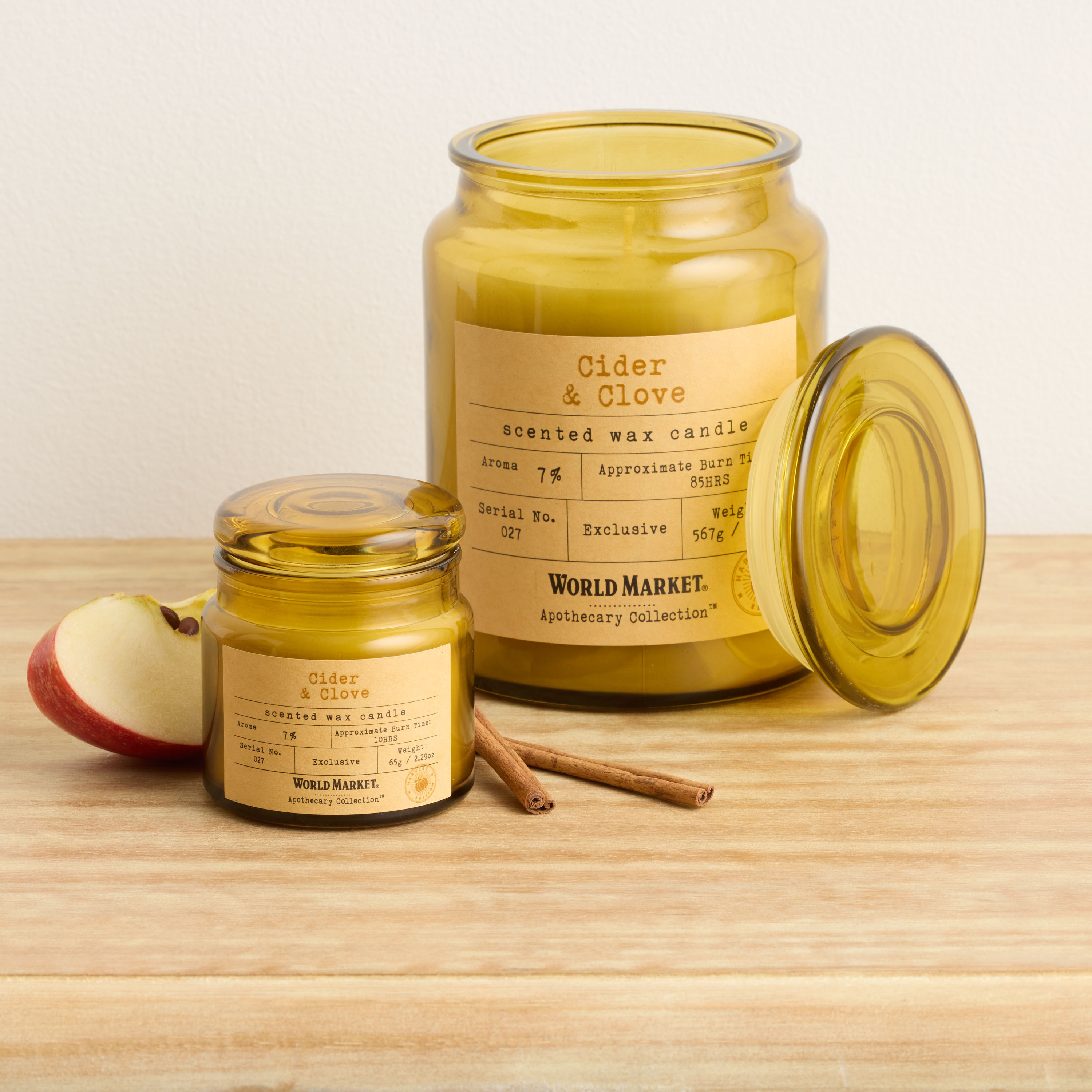 Apothecary Cider & Clove Scented Candle | World Market