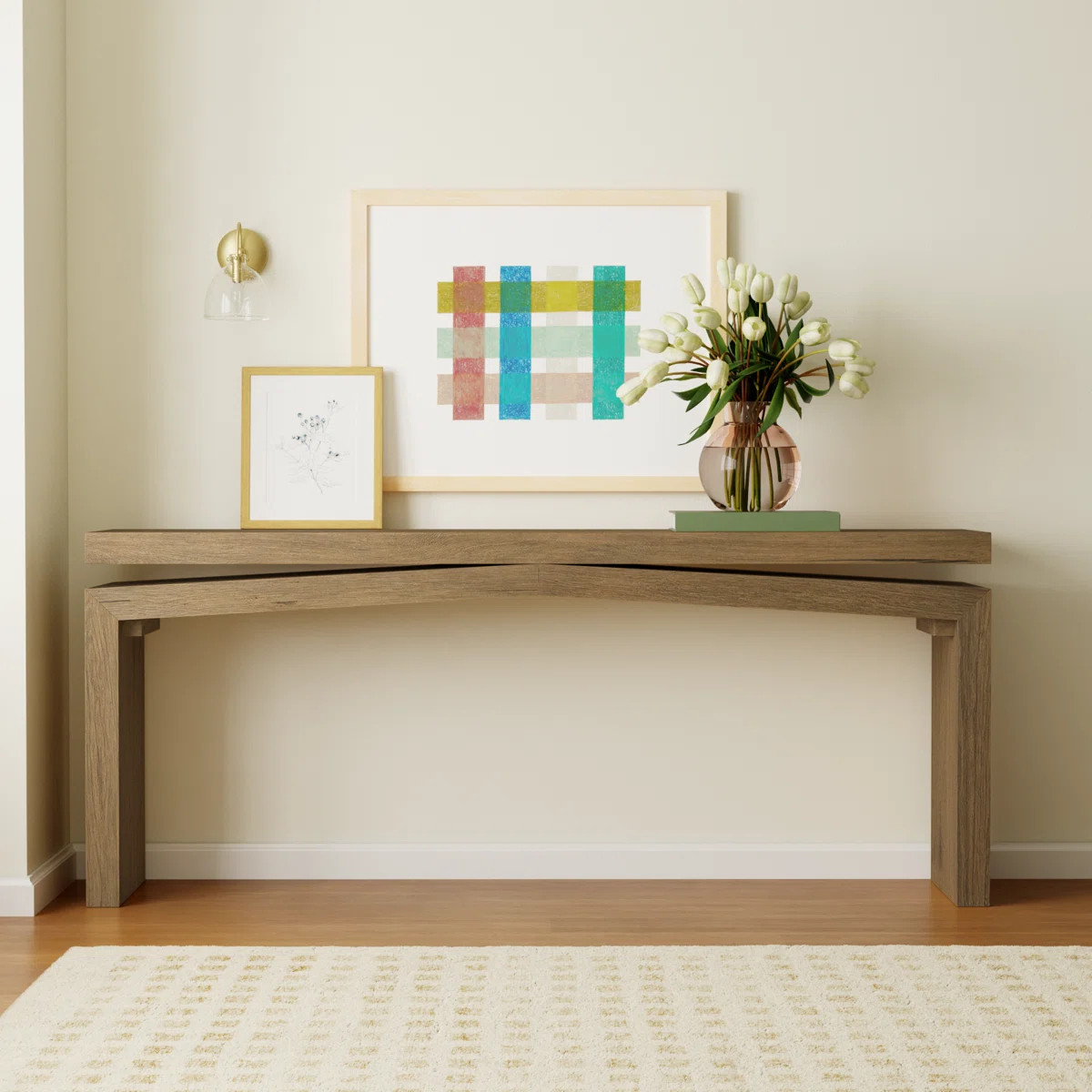 Henn Solid Wood Console Table | Wayfair North America