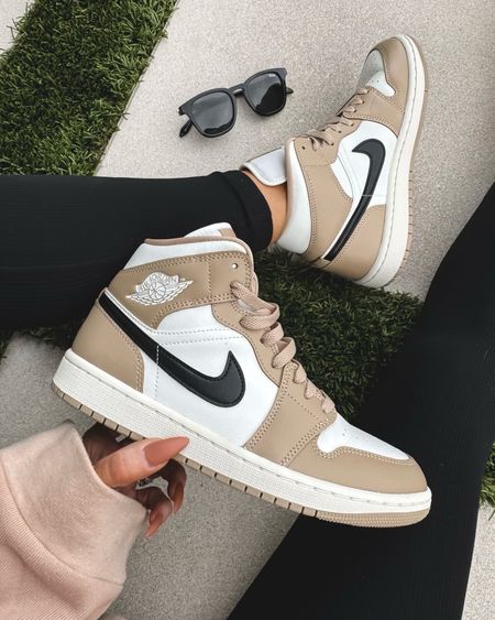 Favorite neutral sneaker
Air Jordan 1 Mid are my fav style and they run tts 


#LTKover40 #LTKshoecrush #LTKstyletip