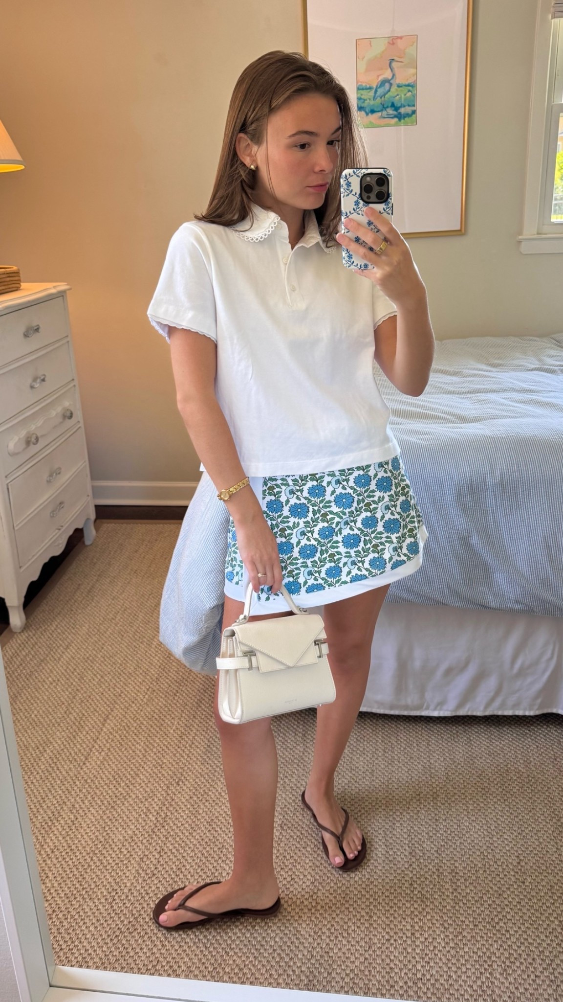 Easy casual summer look on repeat!  Wearing xs in both which is my usual (5’2”).