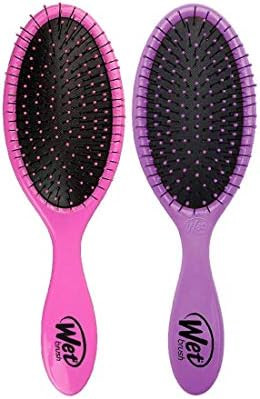Amazon.com : Wet Brush Original Detangler Hair Brush - Pink And Purple - Exclusive Ultra-soft Int... | Amazon (US)