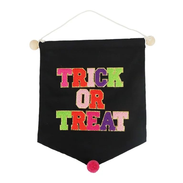 Halloween Trick or Treat Banner, by Way To Celebrate - Walmart.com | Walmart (US)