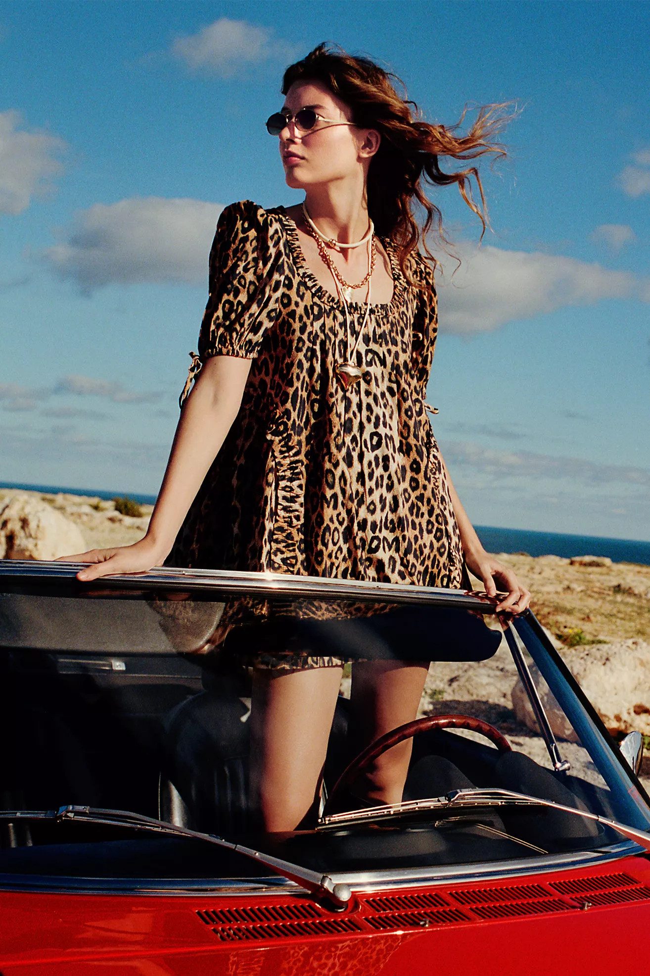 Damson Madder Meri Mini Dress | Anthropologie (US)