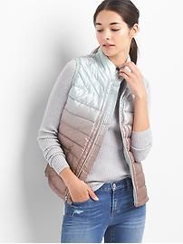 ColdControl Lite ombre puffer vest | Gap US