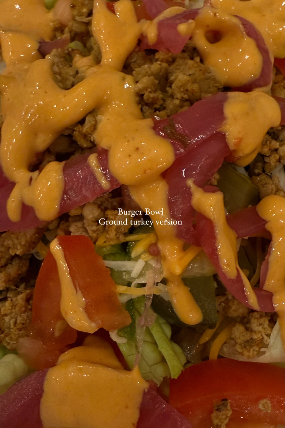 Burger Bowl Recipe 