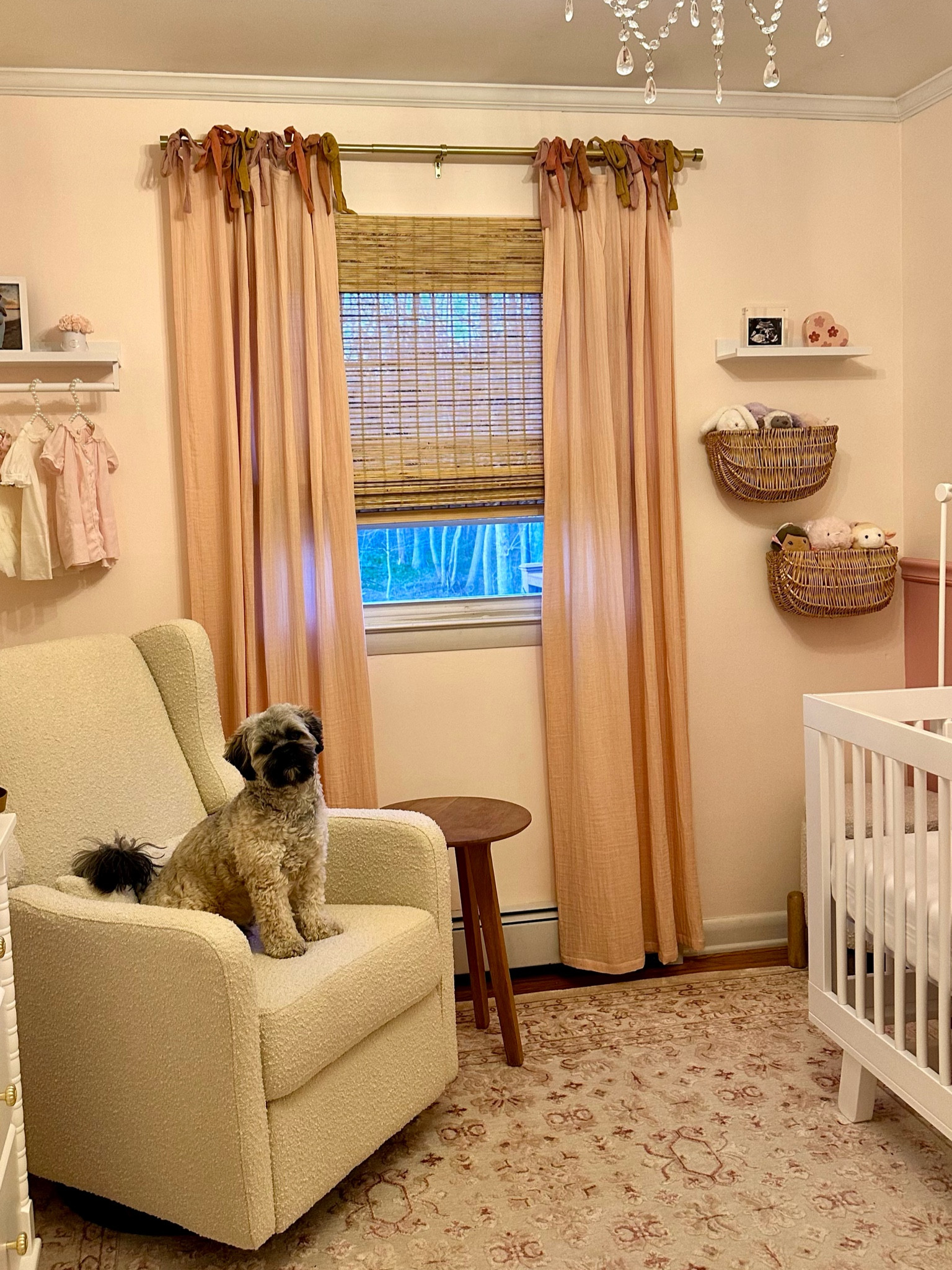The cutest curtains for a baby nursery! I centered my whole inspiration around these 🎀 

#LTKKids #LTKBaby #LTKHome