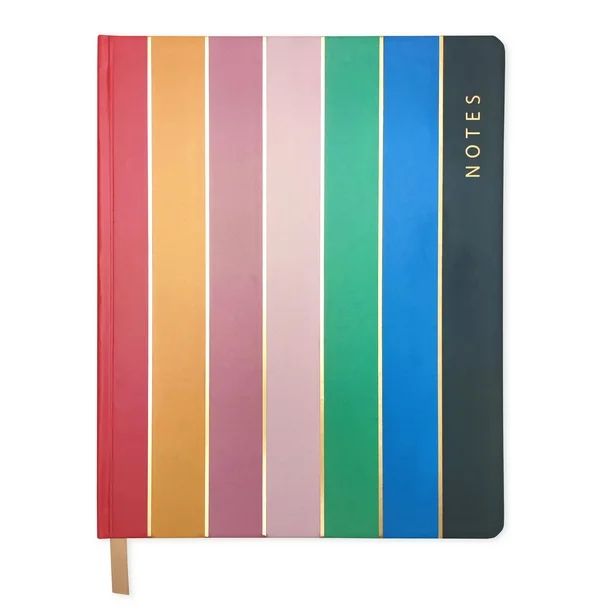 Class Act Stationery Rainbow Book Bound Paper 10"x8" Journal, 100 CR Sheets | Walmart (US)