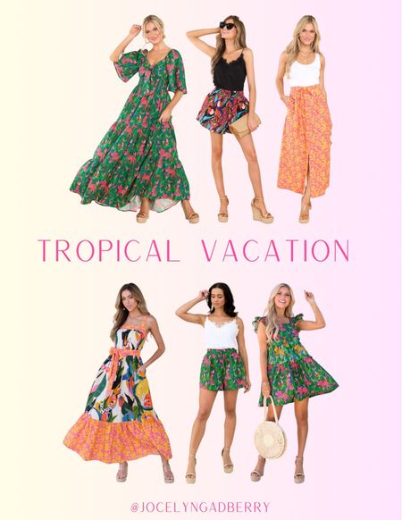 Tropical vacation summer resort wear

#LTKunder100 #LTKtravel #LTKstyletip