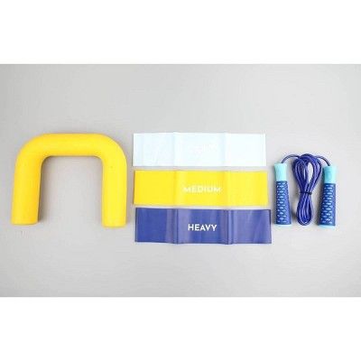 5ct Fitness Workout Kit Blue/Yellow - Bullseye's Playground™ | Target
