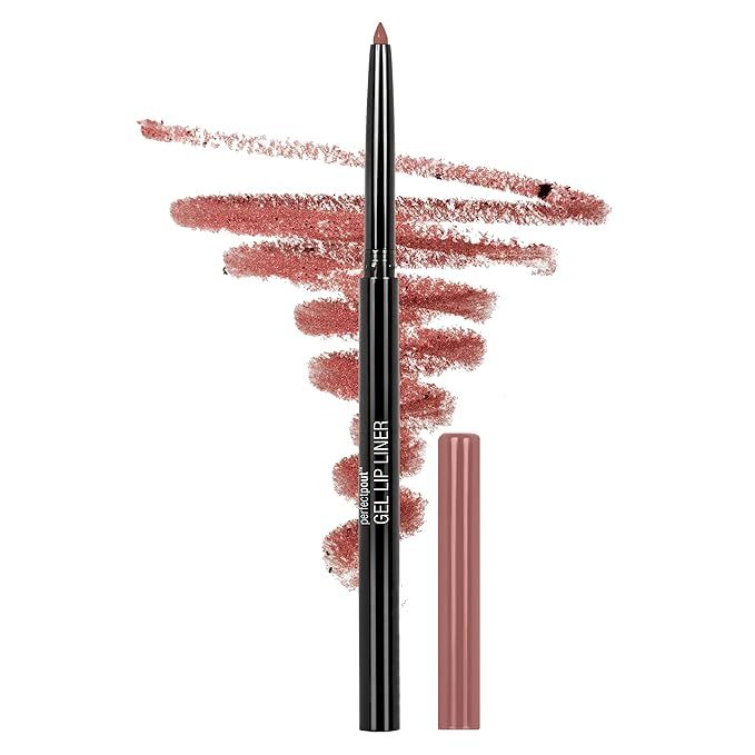 wet n wild Lip Liner Perfect Pout Matte Retractable Gel Lip Liner Pencil, Purple Lay Down the Mau... | Amazon (US)