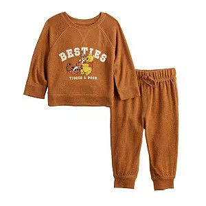 Disney's The Lion King Baby Boy Cozy Knit Raglan Graphic Sweatshirt & Jogger Pants by Jumping Bea... | Kohl's