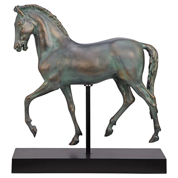 Classical Horse Study Statue | Wayfair Professional