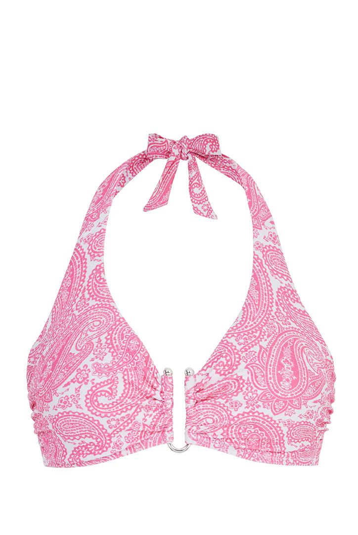 Ischia U-Bar Halterneck Top | Heidi Klein