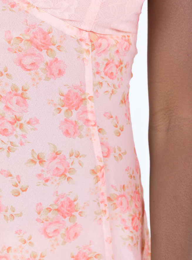 Byrony Mini Dress Pink Multi | Princess Polly US