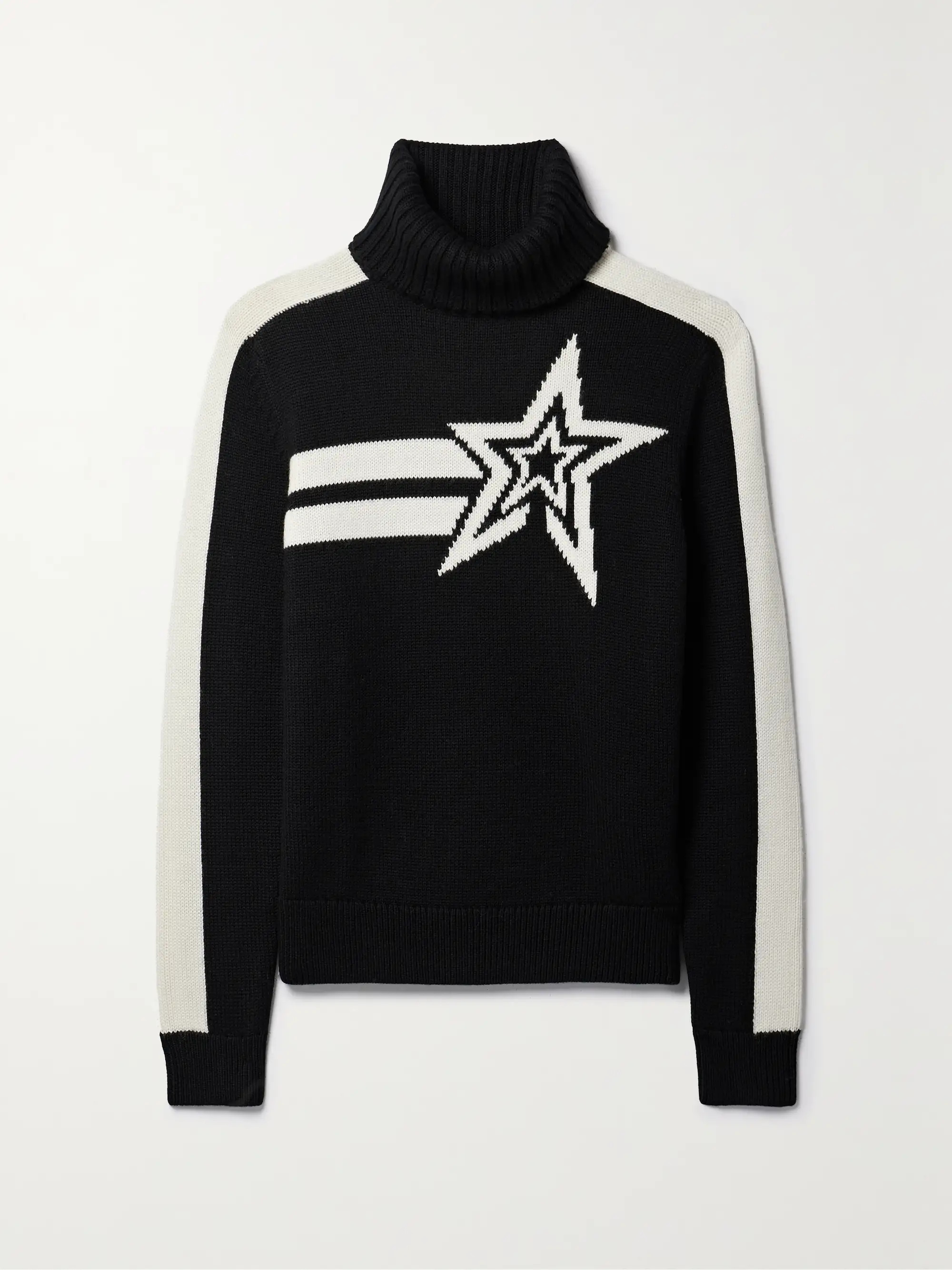 Claudia intarsia merino wool turtleneck sweater | NET-A-PORTER (UK & EU)