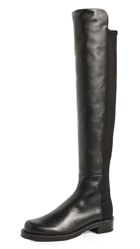 Stuart Weitzman Women's 5050 Bold Boots, Black, 5.5 Medium US | Amazon (US)