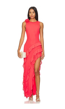 AFRM Airess Dress in Cherry from Revolve.com | Revolve Clothing (Global)