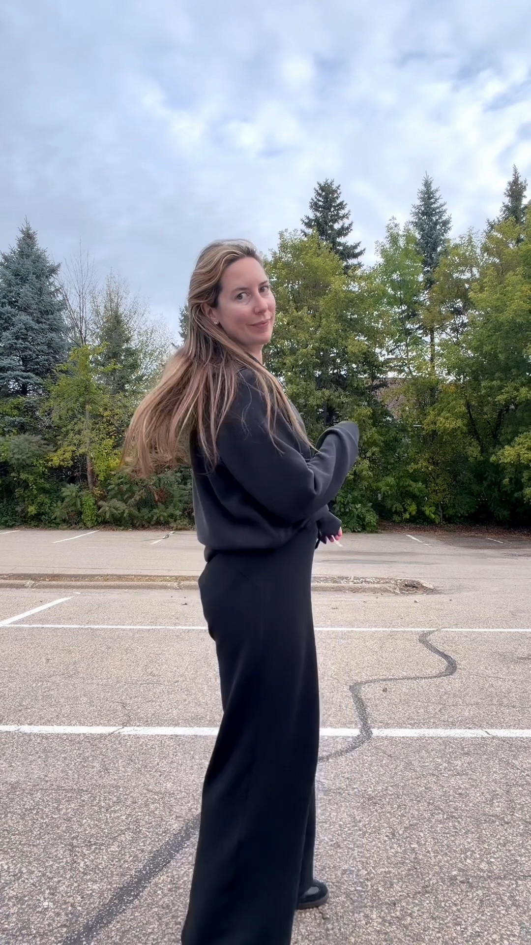 She did great—except for the shots of course—and I felt pretty put together even with dirty hair and zero makeup 😆 These wide leg pants are the MOST flattering ever. Ordering myself a new set today!!

#LTKootd #LTKmomlife #LTKdayinmylife