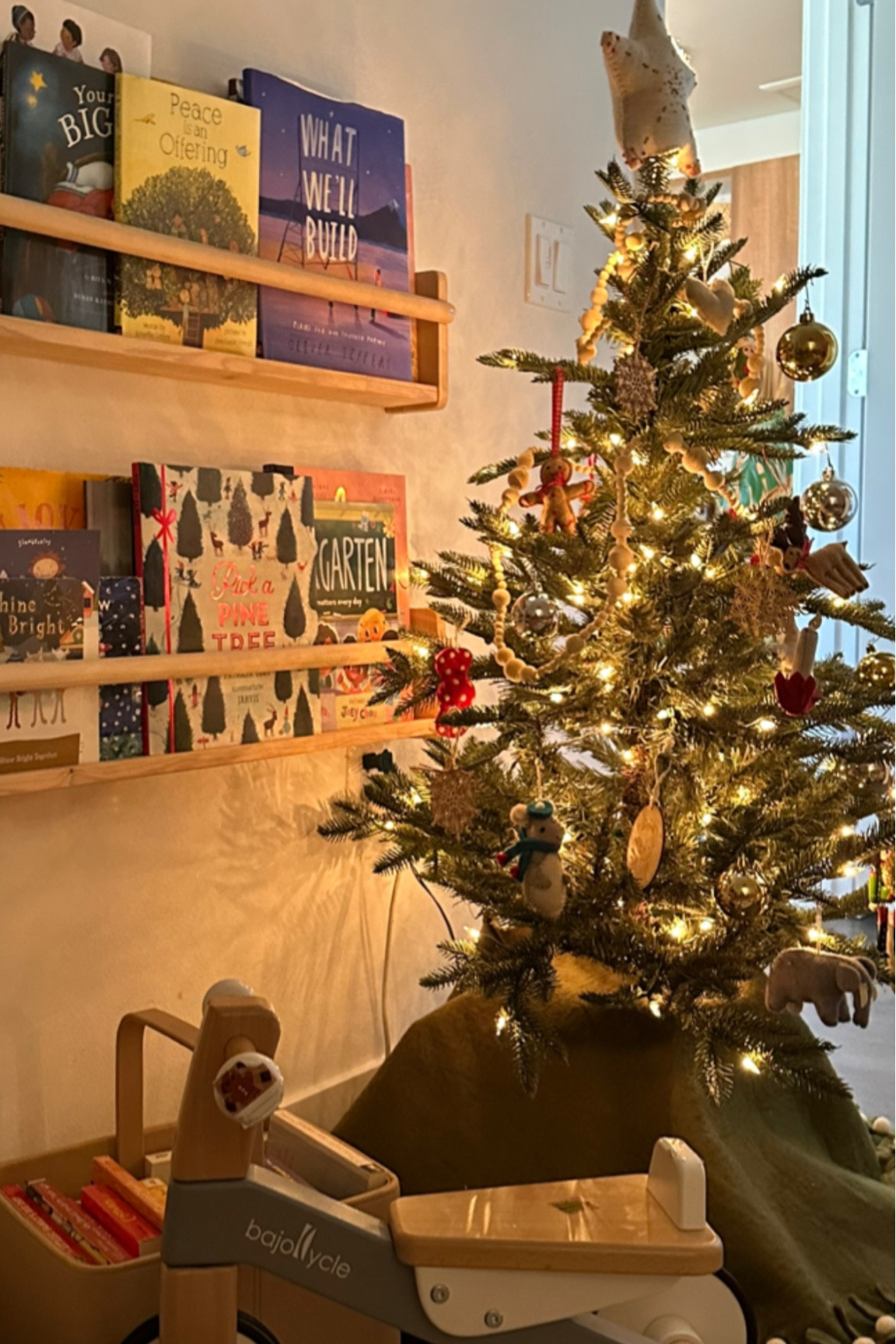 Mini Christmas tree - kids Christmas decor - holiday decor ideas - faux Christmas tree 

#LTKSeasonal #LTKhome #LTKHoliday