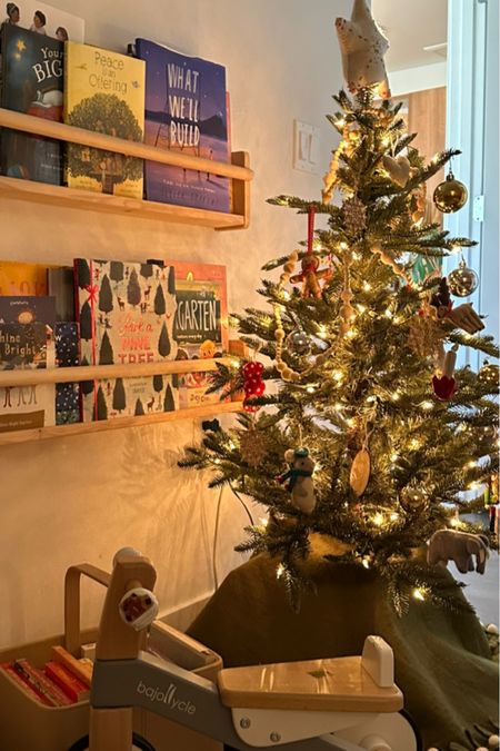 Mini Christmas tree - kids Christmas decor - holiday decor ideas - faux Christmas tree 

#LTKSeasonal #LTKhome #LTKHoliday