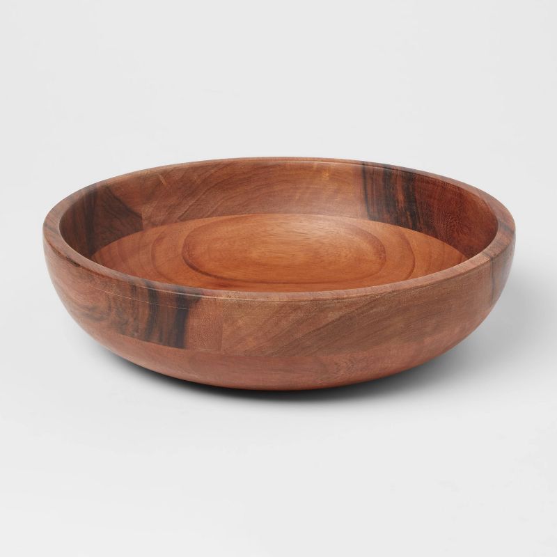 56oz Wood Medium Serving Bowl - Threshold™ | Target