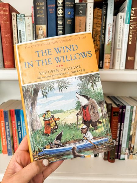 Our current family read aloud, that we are ABSOLUTELY LOVING- all of us!! The Wind in the Willows is such a beloved classic. My kids are ages 10, 8 and 5 and they are all as enthralled as I am. The sweetest story- my mom read it to me and my brothers when I was so little I don't remember it, and now I get to read it with my littles. Such a full circle moment. 💕 

Linked here, this version with the illustrations is so good!

#homeschool #bookfinds #books #reading #familyreadalouds #homeschoolbooks

#LTKHome #LTKSaleAlert