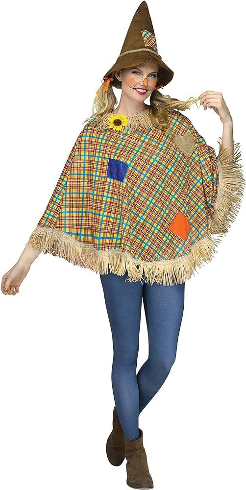 Women's Plus Size Scarecrow Poncho | Amazon (US)