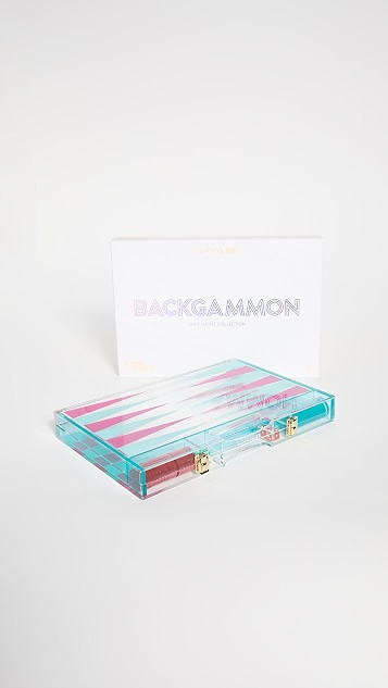 Lucite Backgammon Set | Shopbop