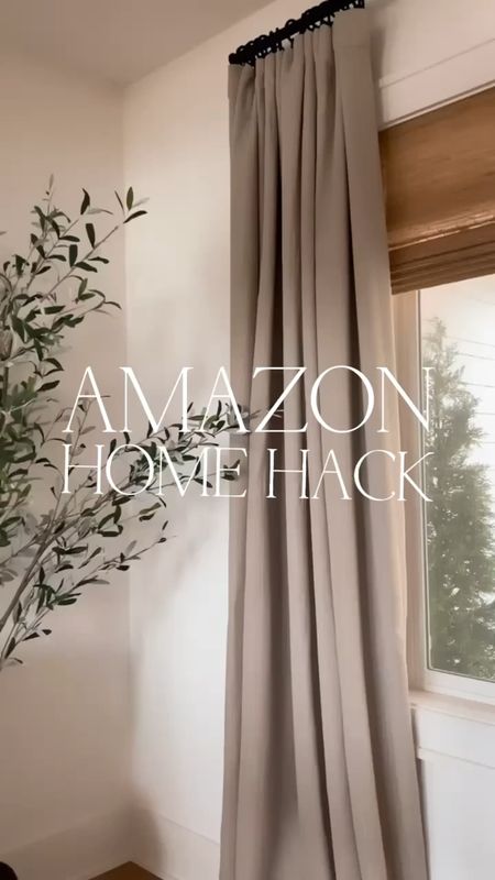 AMAZON Home Hack⁣

Yes, I know how to sew & own a sewing machine, but I have been using this hem hack for years and love it. It is time saving and if I ever want to adjust the length of my curtains all I have to do is remove the tape. ⁣

Home Hack⁣
Amazon Home⁣
Modern Home⁣
Amazon Favorites

#LTKMostLoved #LTKhome #LTKVideo