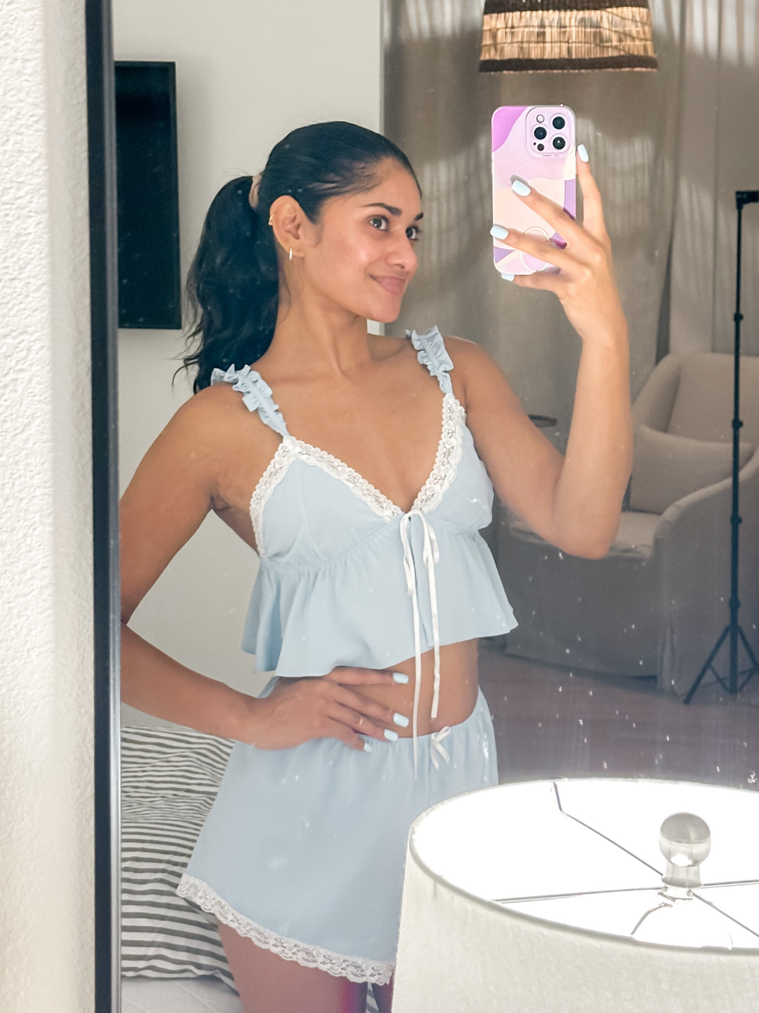 Cutest pj’s from SeeYouTomorrow by MadeleineWhite🦋🩵

#LTKStyleTip #LTKU #LTKHome