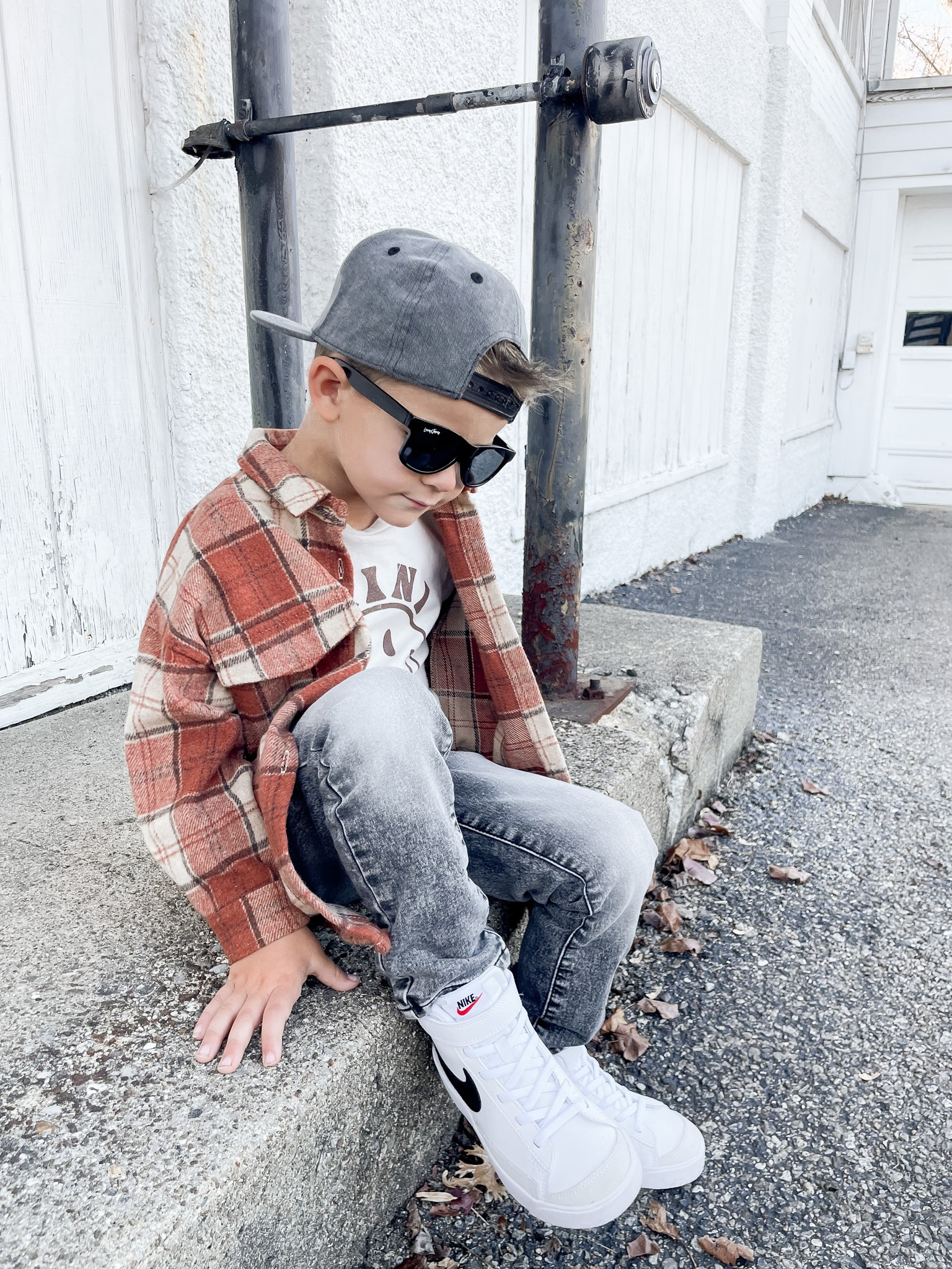 Mama’s mini cool dude! Titus was all about being cool like daddy today! I think his poses show his success! 😎 We love our fall flannel shacket from Altar’d State! 

#LTKHoliday #LTKkids #LTKSeasonal