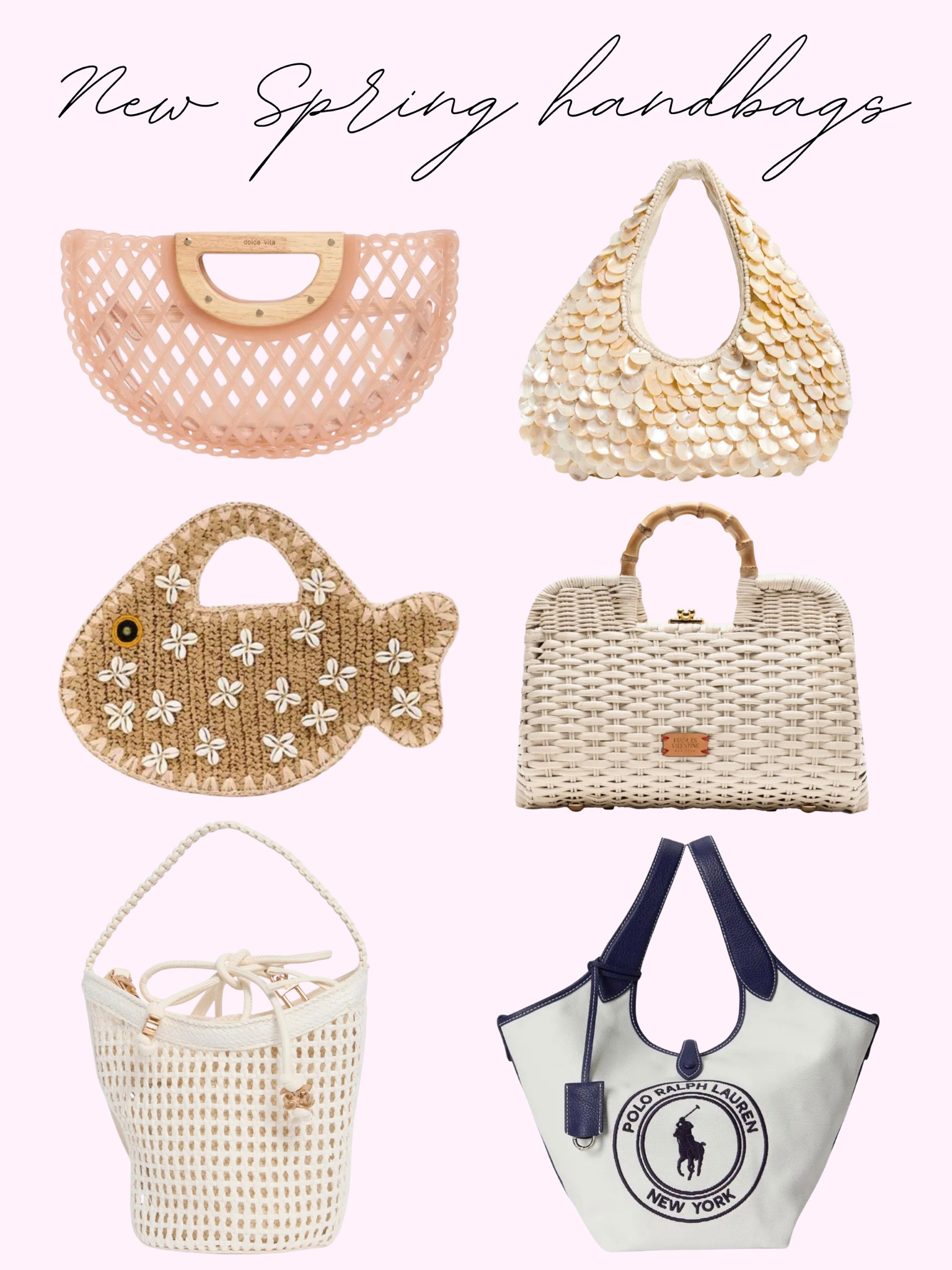 Spring handbags, summer handbags 

#LTKMothersDay #LTKTravel #LTKootd