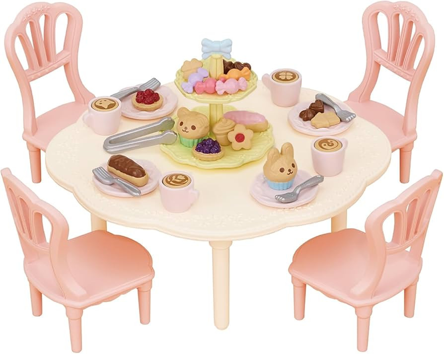 Calico Critters Sweets Party Set - The Perfect Dollhouse Accessories to Host a Tea Party for Your... | Amazon (US)