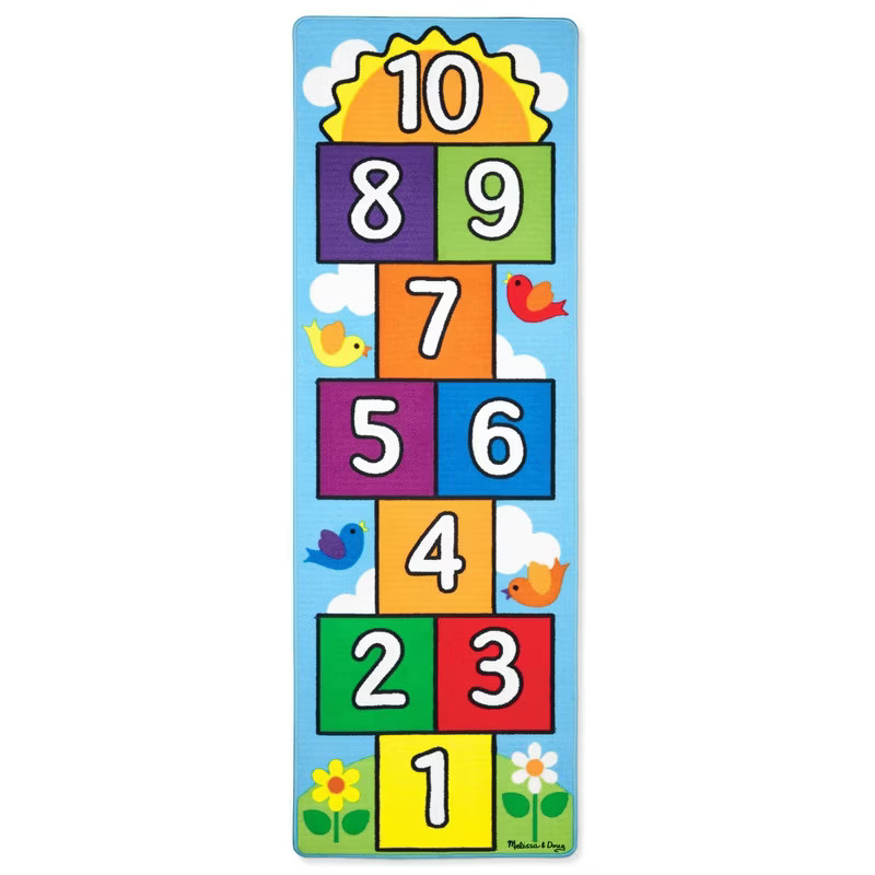 Melissa & Doug Hop & Ct Hopscotch Rug | Target