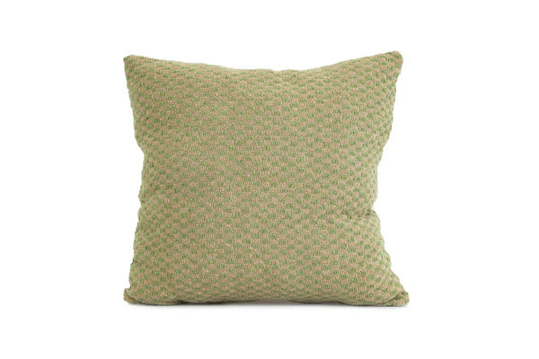Chindi mini check cushion in mint | Revival Rugs 