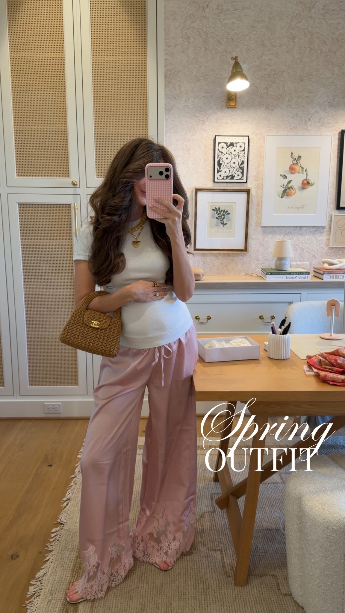 Cutest and comfiest outfit 🤍🎀

#LTKmomlife #LTKootd #LTKBump