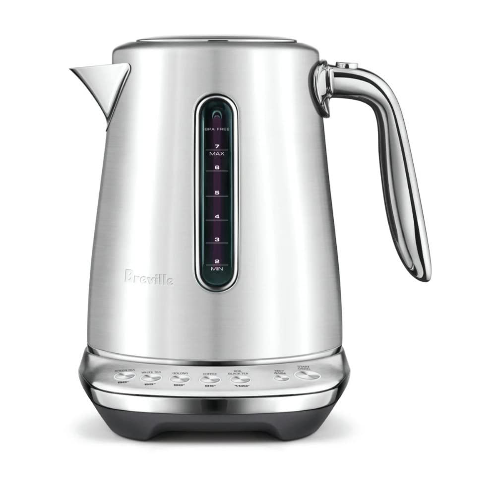 Breville BKE845BSS Smart Kettle Luxe Water Heater, 7 Cup, Brushed Stainless Steel | Amazon (US)