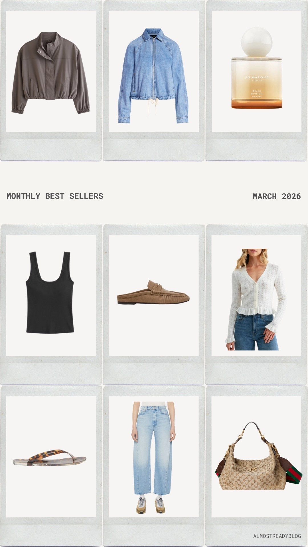 Monthly best sellers, mules, gucci bag, MOTHER jeans, tank top, Abercrombie, amanda west, almostreadyblog

#LTKOver40 #LTKPetite