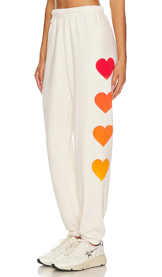 Heart Fade 4 Sweatpants in Vintage White | Revolve Clothing (Global)