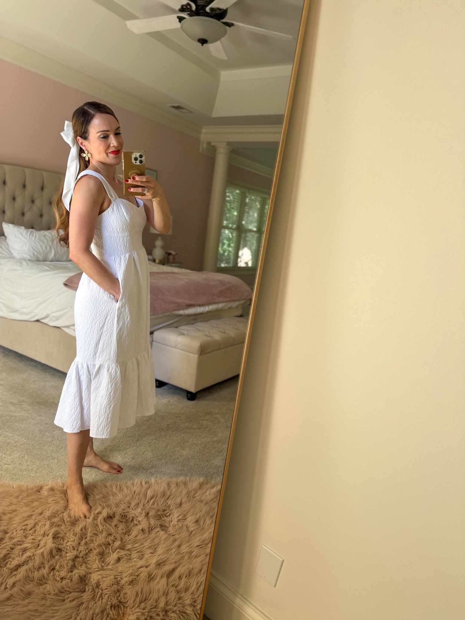 A white dress worthy of wearing all summer. I’m in a small!

#LTKSeasonal #LTKParties #LTKStyleTip