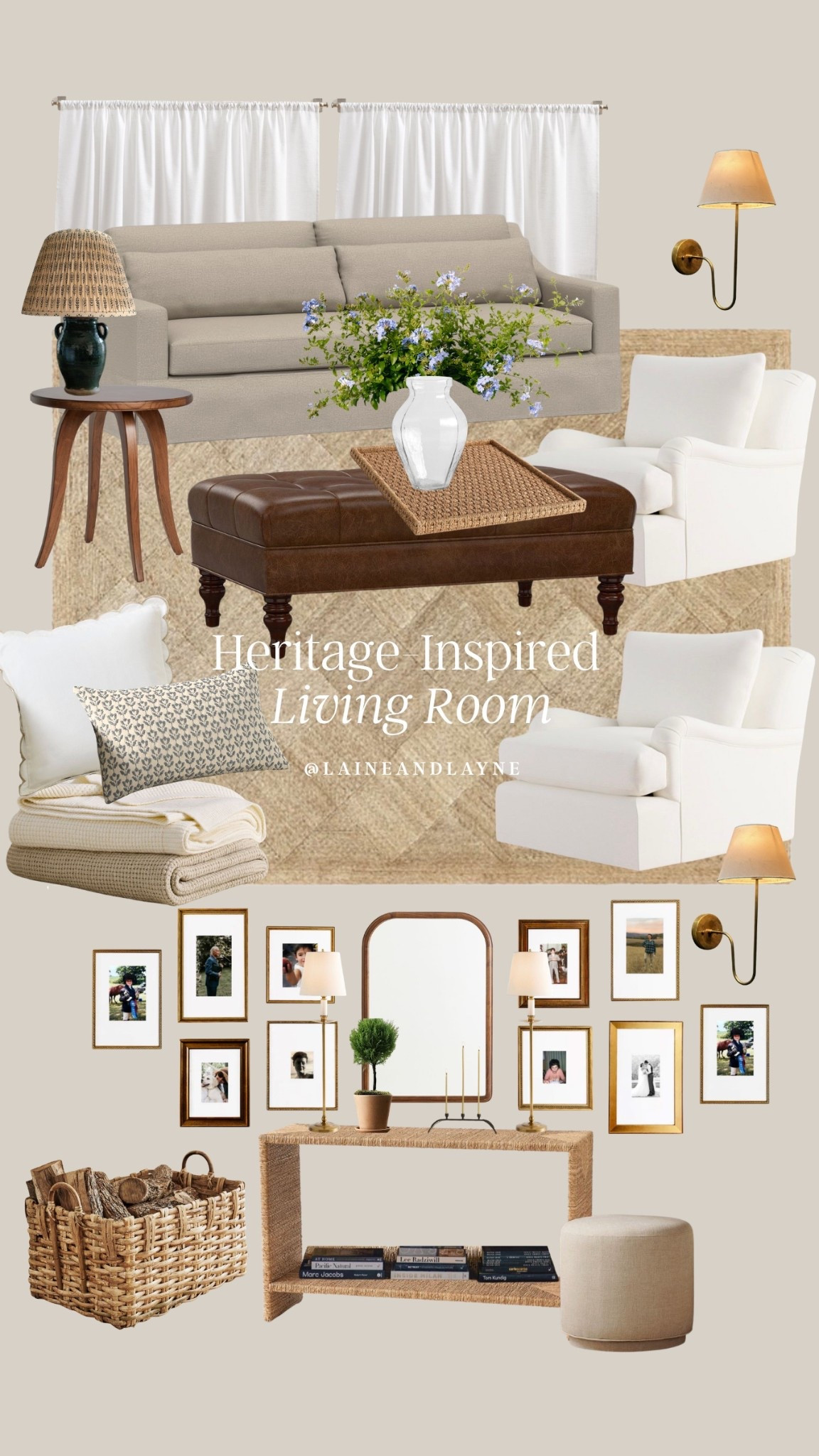 Heritage-Inspired Living Room 

#LTKHome